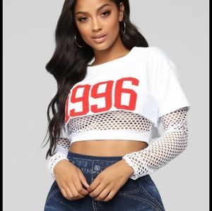 1996 fashion nova top